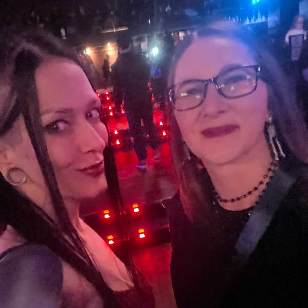 Lisa B. and Julia Church